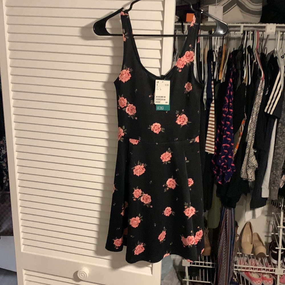 UO NWT skater style rosebud tank dress